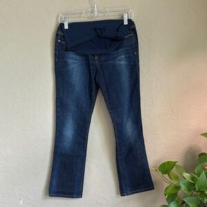 Joe’s jeans, maternity, skinny boot cut size 29 dark‎ wash
